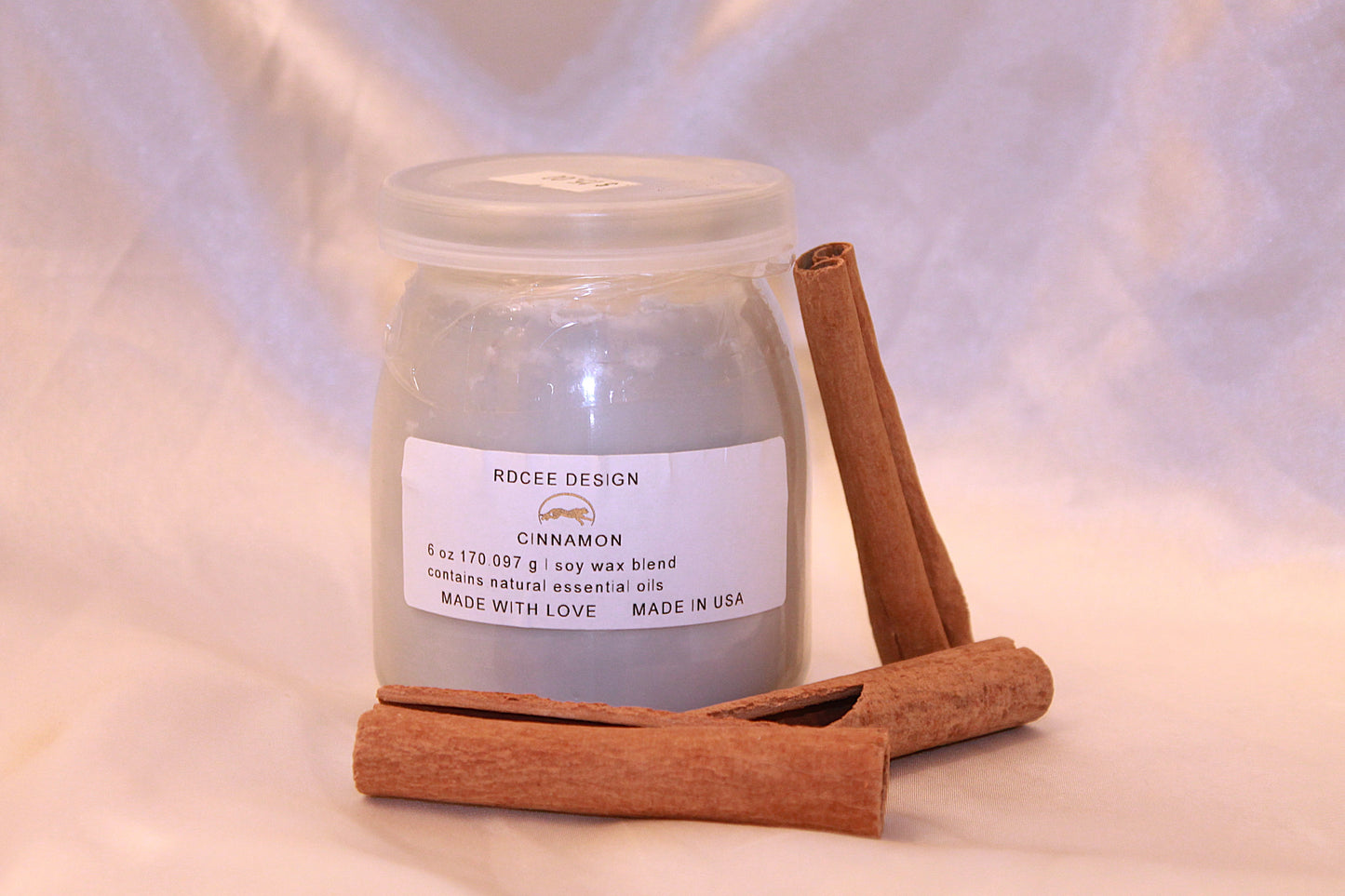 Scented Soy Candles (6 oz)