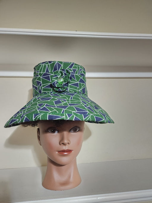 Blue & Green Hat